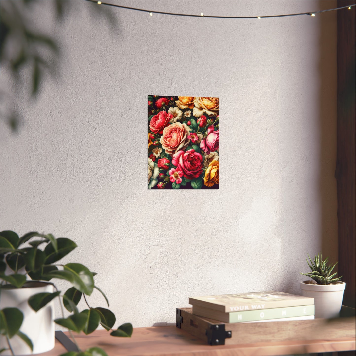 Copy of Vibrant Floral Fine Art Poster - Luxurious Home Decor for Nature Lovers