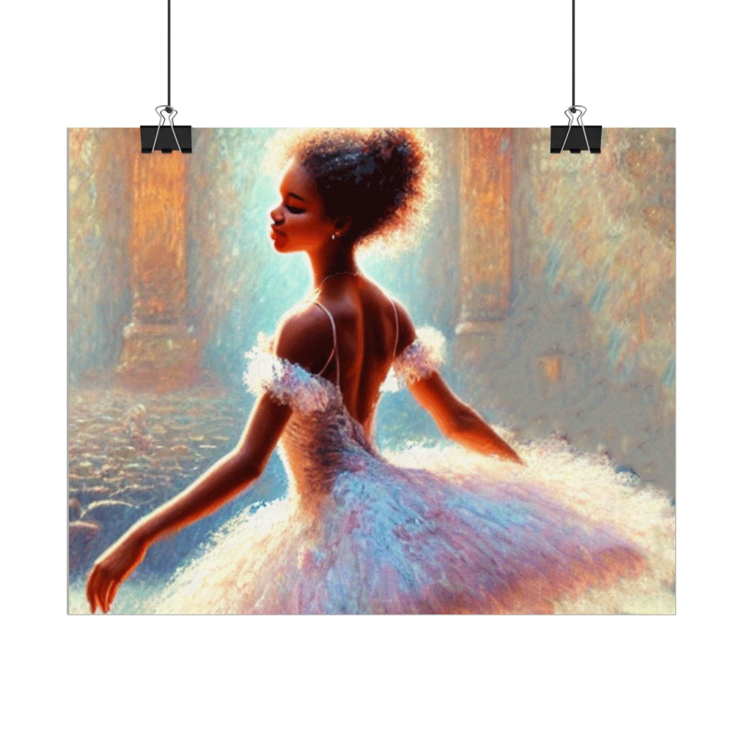 Textured Watercolor Matte Posters