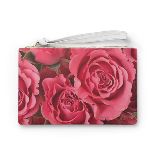 Blooming Rose Clutch Bag - Floral Design for Elegance and Style