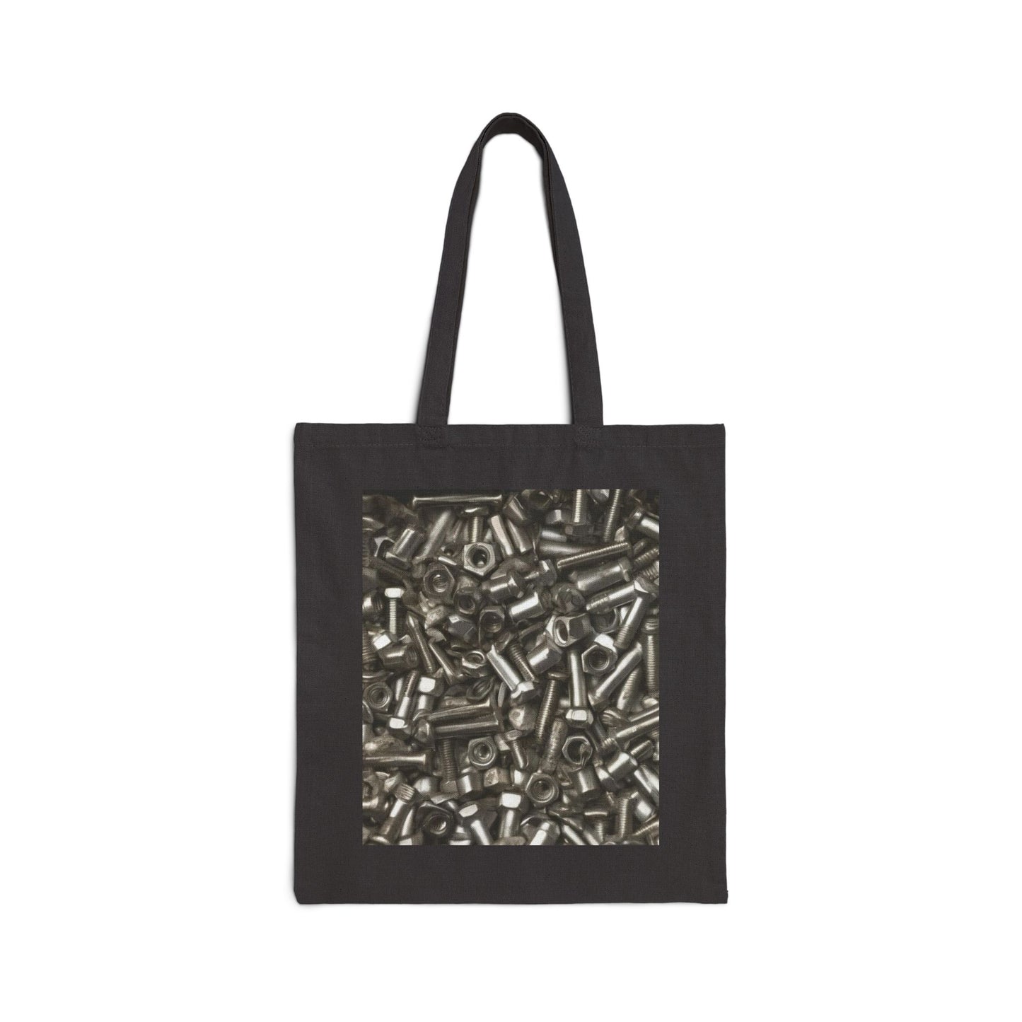 Industrial Chic Cotton Canvas Tote Bag | Perfect for Everyday Use