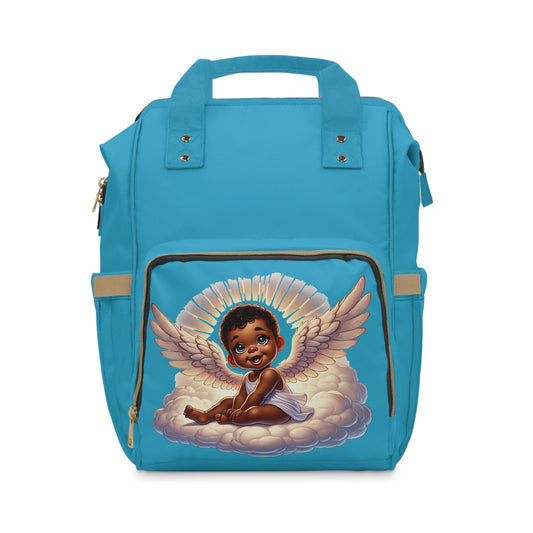 Heavenly Angel Multifunctional Diaper Backpack - Stylish and Practical Baby Bag for Parents