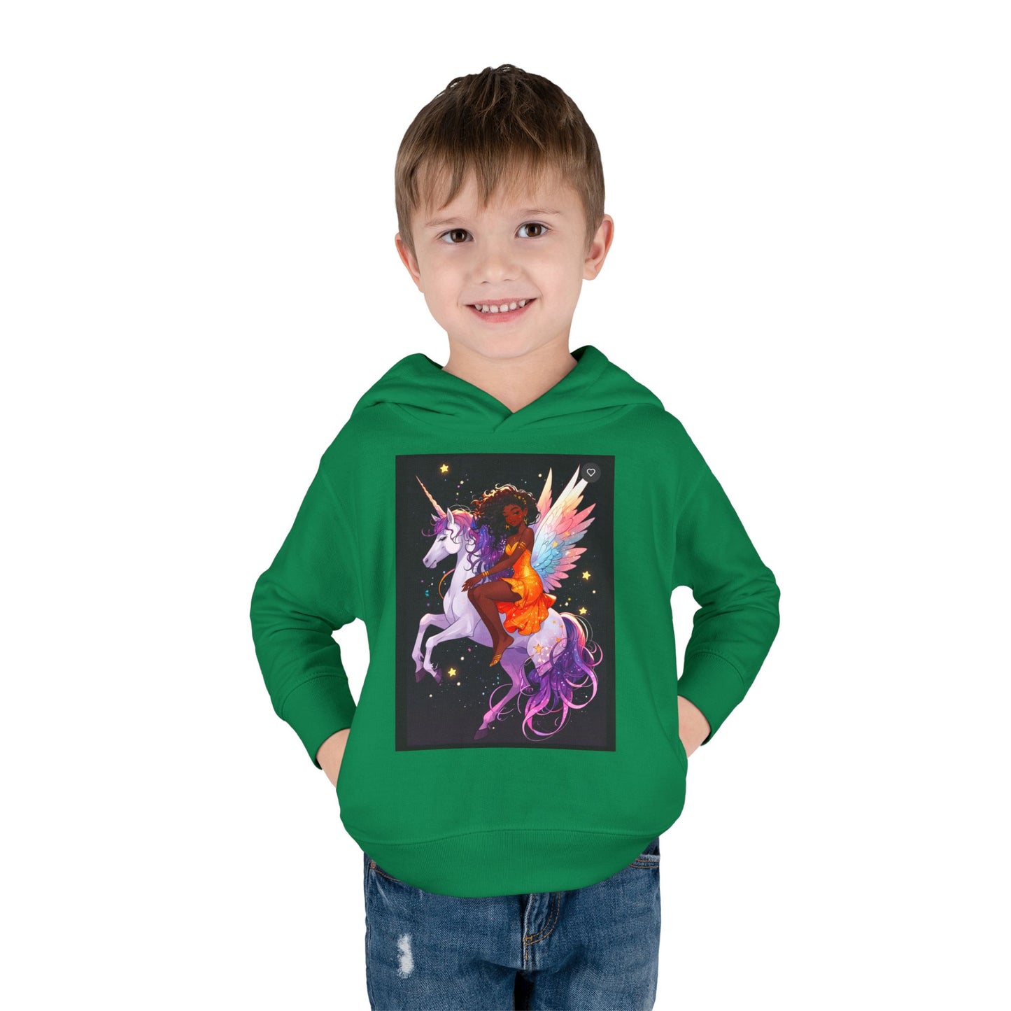 Magical Unicorn Toddler Fleece Hoodie - Cozy Fairy Tale Apparel