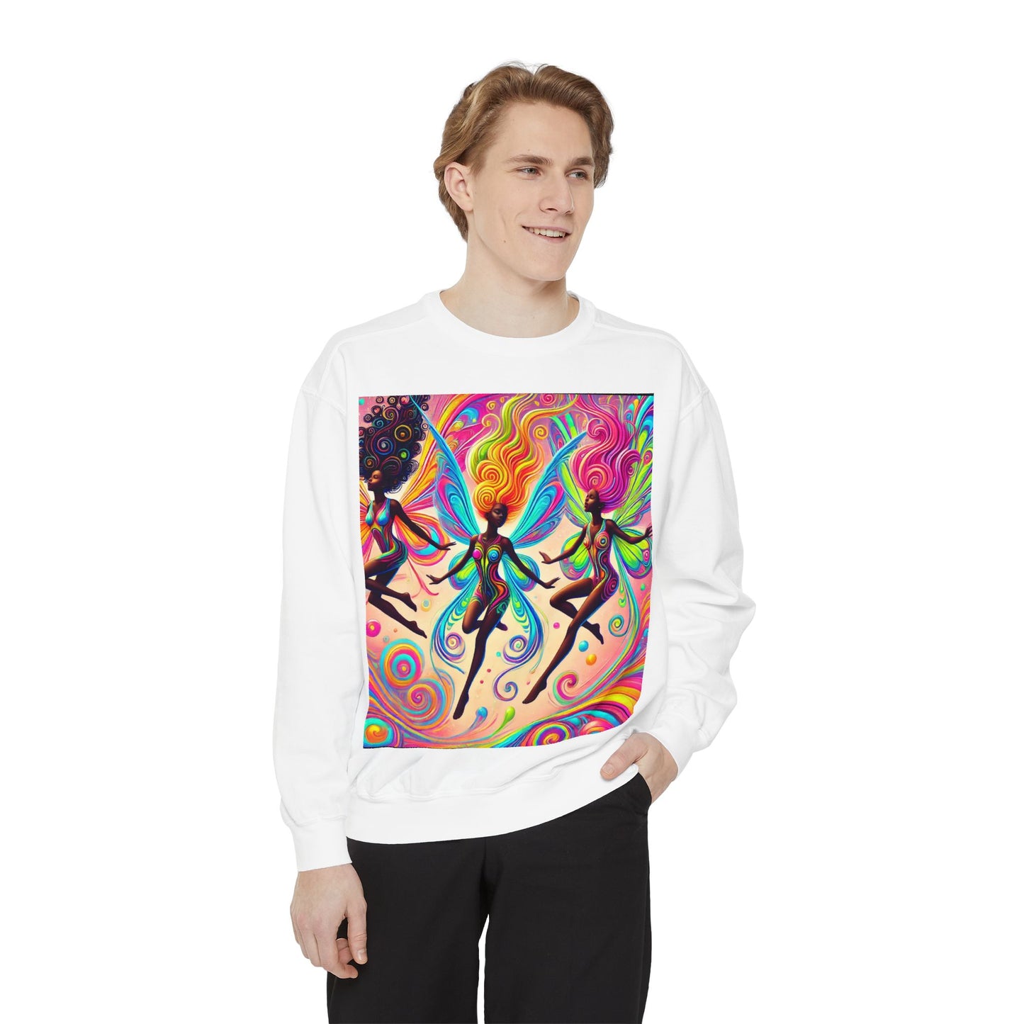 Unisex Garment-Dyed Sweatshirt
