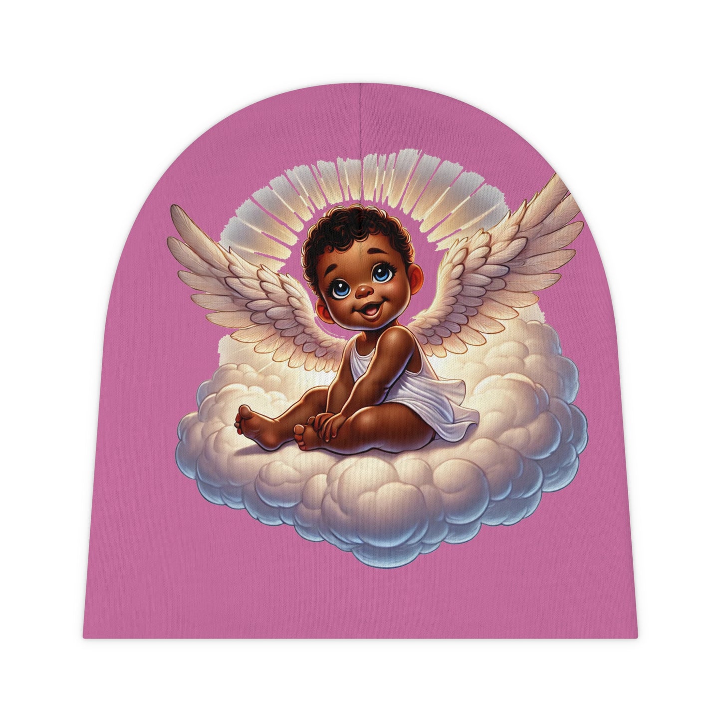 Adorable Angel Baby Beanie - Infant Knit Cap for Newborns