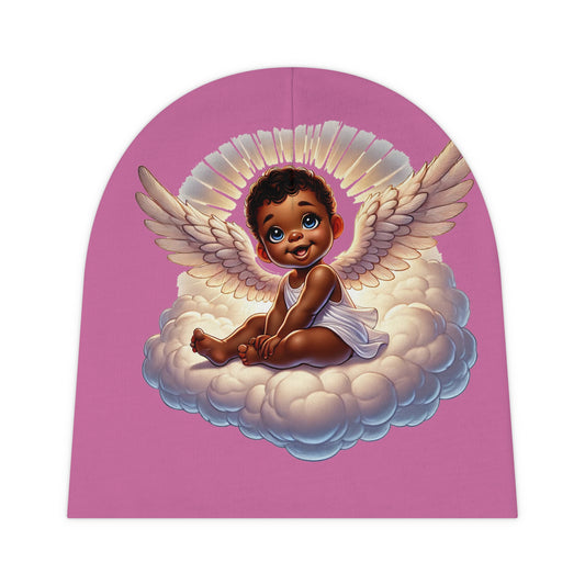 Adorable Angel Baby Beanie - Infant Knit Cap for Newborns