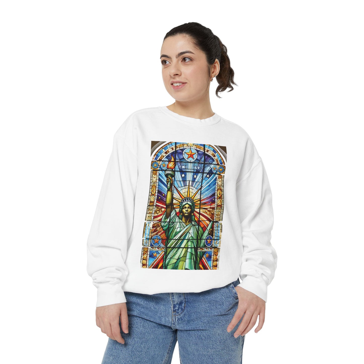 Unisex Garment-Dyed Sweatshirt