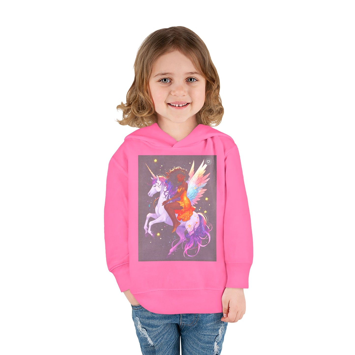 Magical Unicorn Toddler Fleece Hoodie - Cozy Fairy Tale Apparel