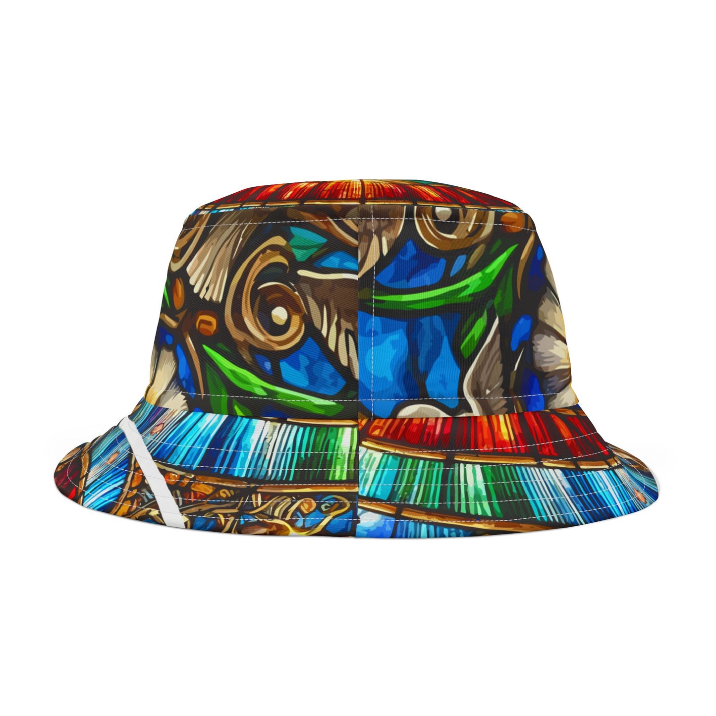 Colorful Floral Pattern Bucket Hat - Perfect for Summer Fun