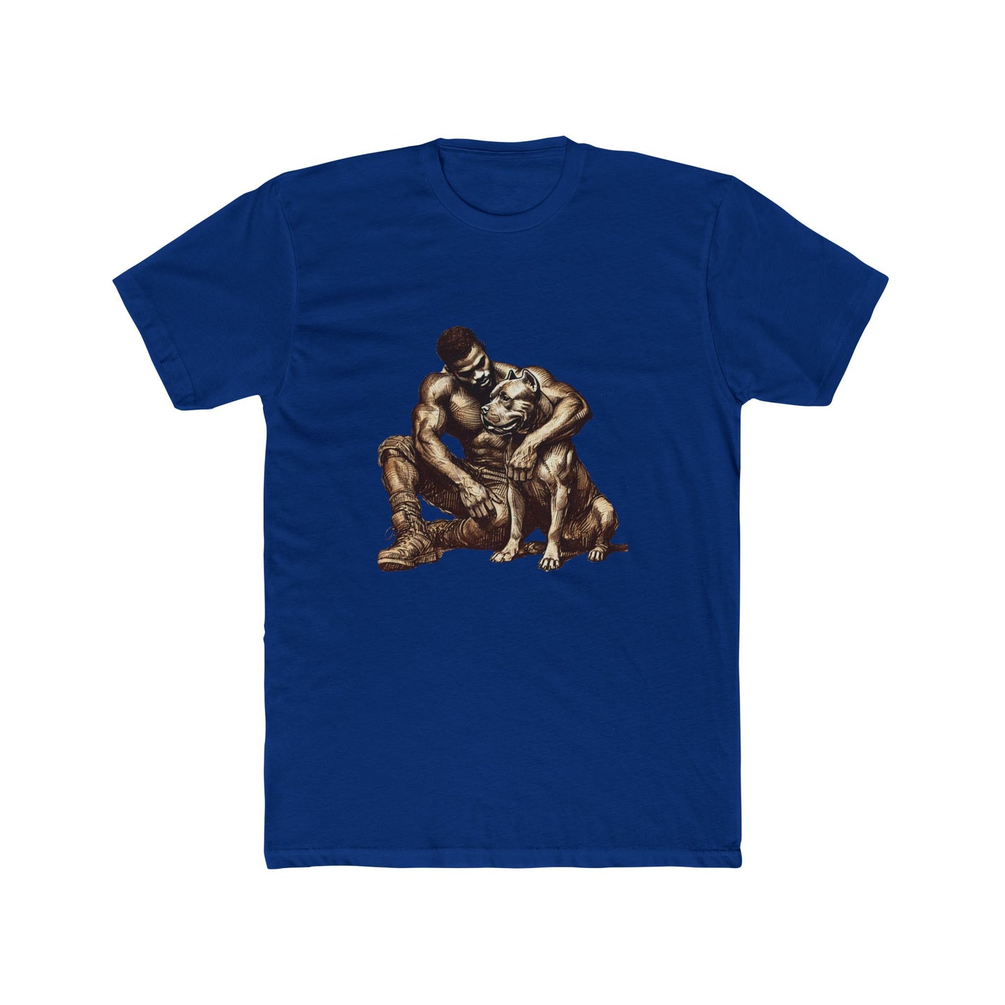 Muscle & Dog Bond Unisex Cotton Crew Tee