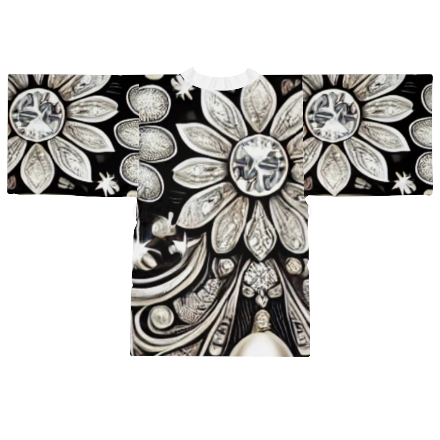 Long Sleeve Kimono Robe (AOP)