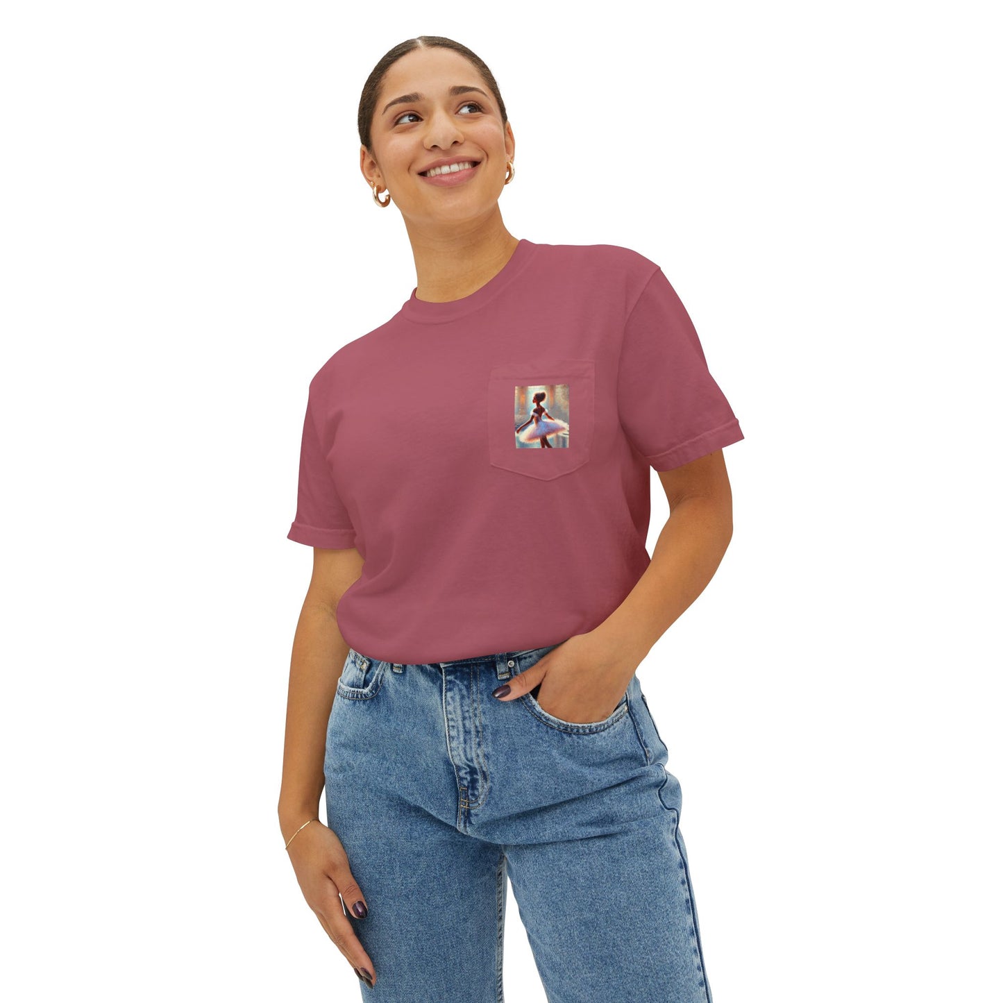 Unisex Garment-Dyed Pocket T-Shirt