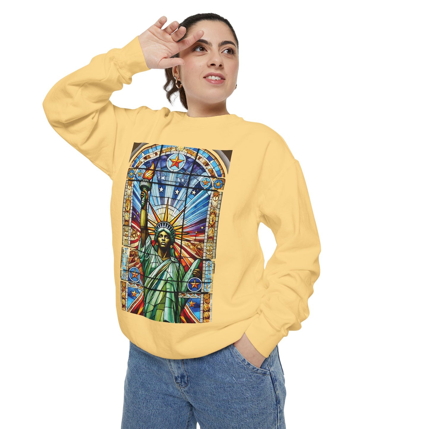Unisex Garment-Dyed Sweatshirt