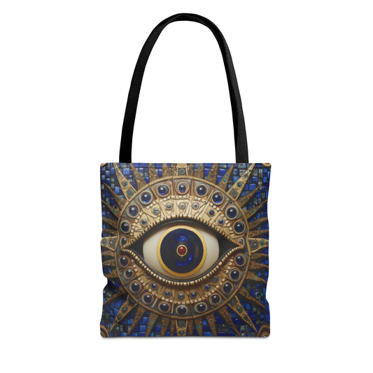 Mystical Eye Tote Bag - Unique Bohemian Style for Everyday Use