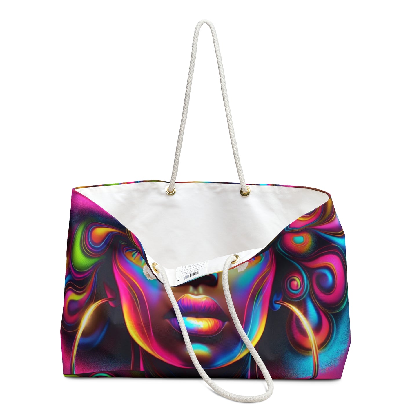 Colorful Art Weekender Bag - Vibrant Travel Tote for Beach, Gym & Getaways