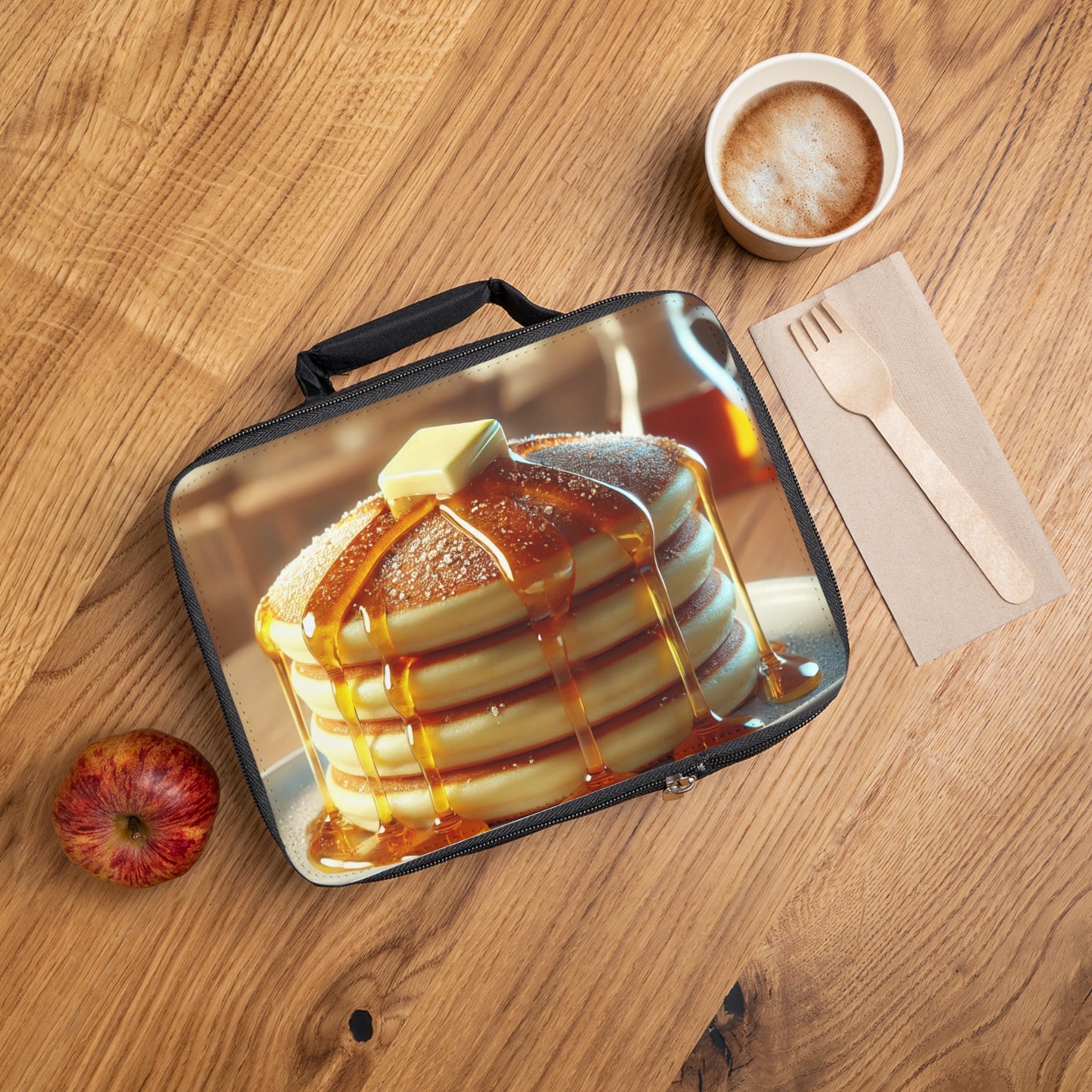 Delicious Pancake Lunch Bag | Insulated Food Carrier for Kids & Adults