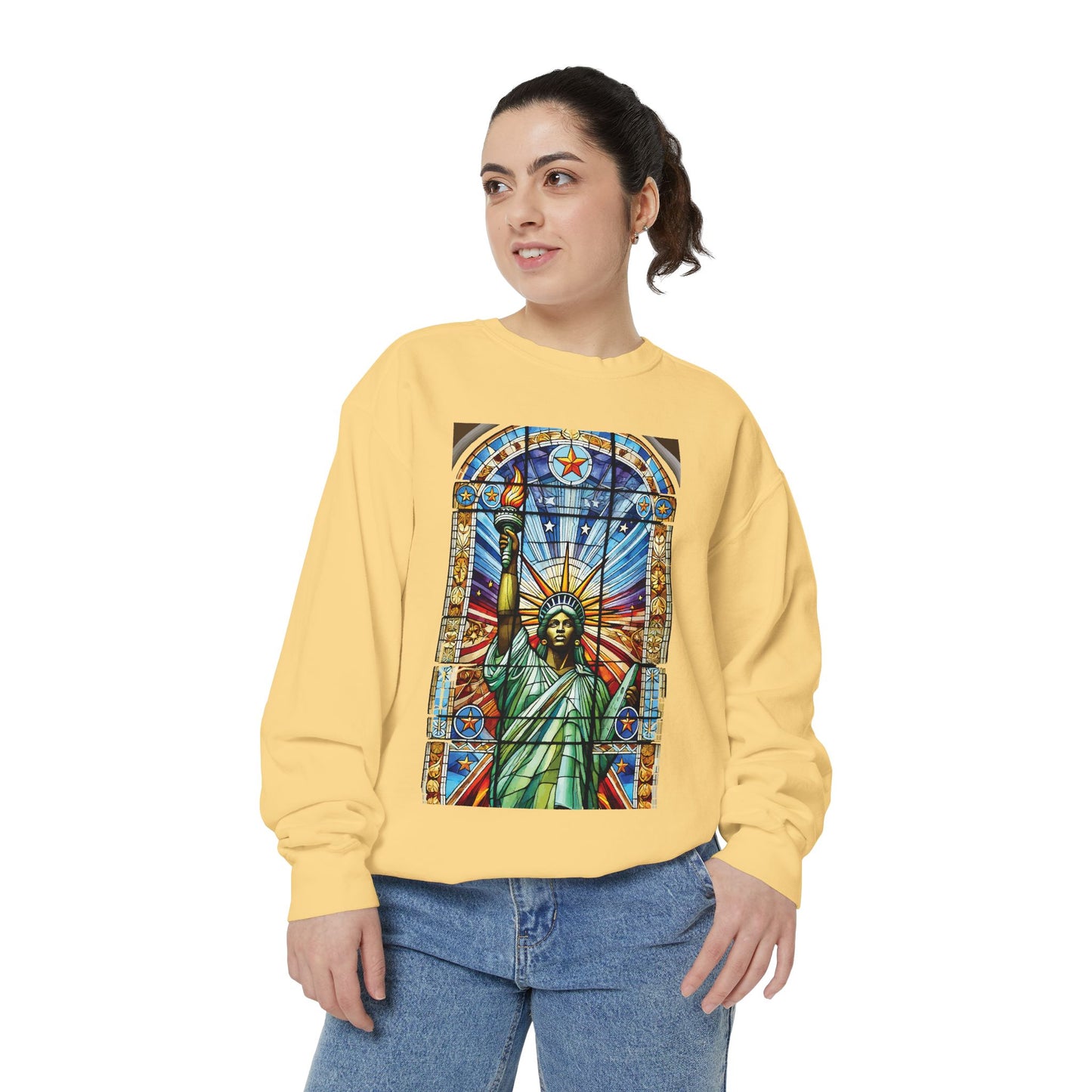 Unisex Garment-Dyed Sweatshirt