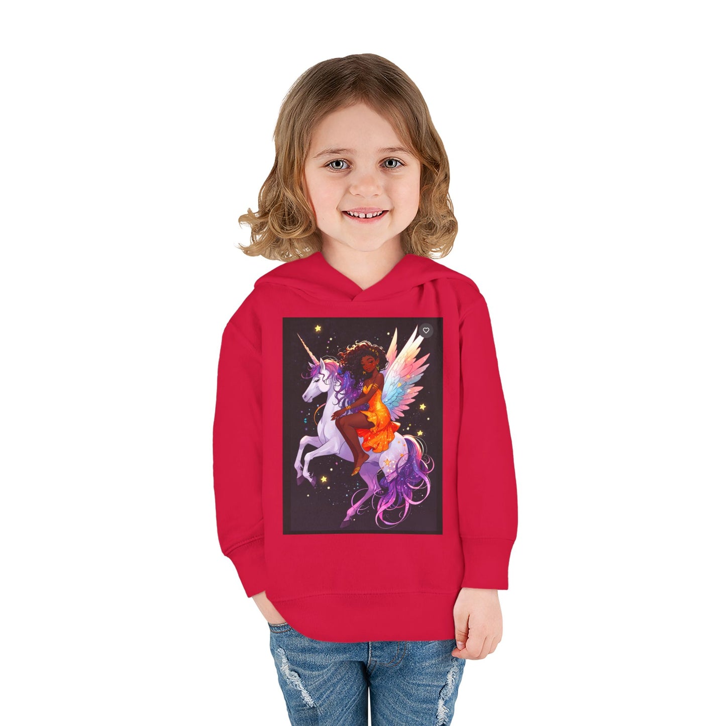 Magical Unicorn Toddler Fleece Hoodie - Cozy Fairy Tale Apparel