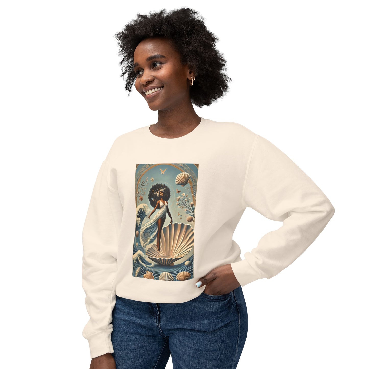 Unisex Lightweight Crewneck Sweatshirt