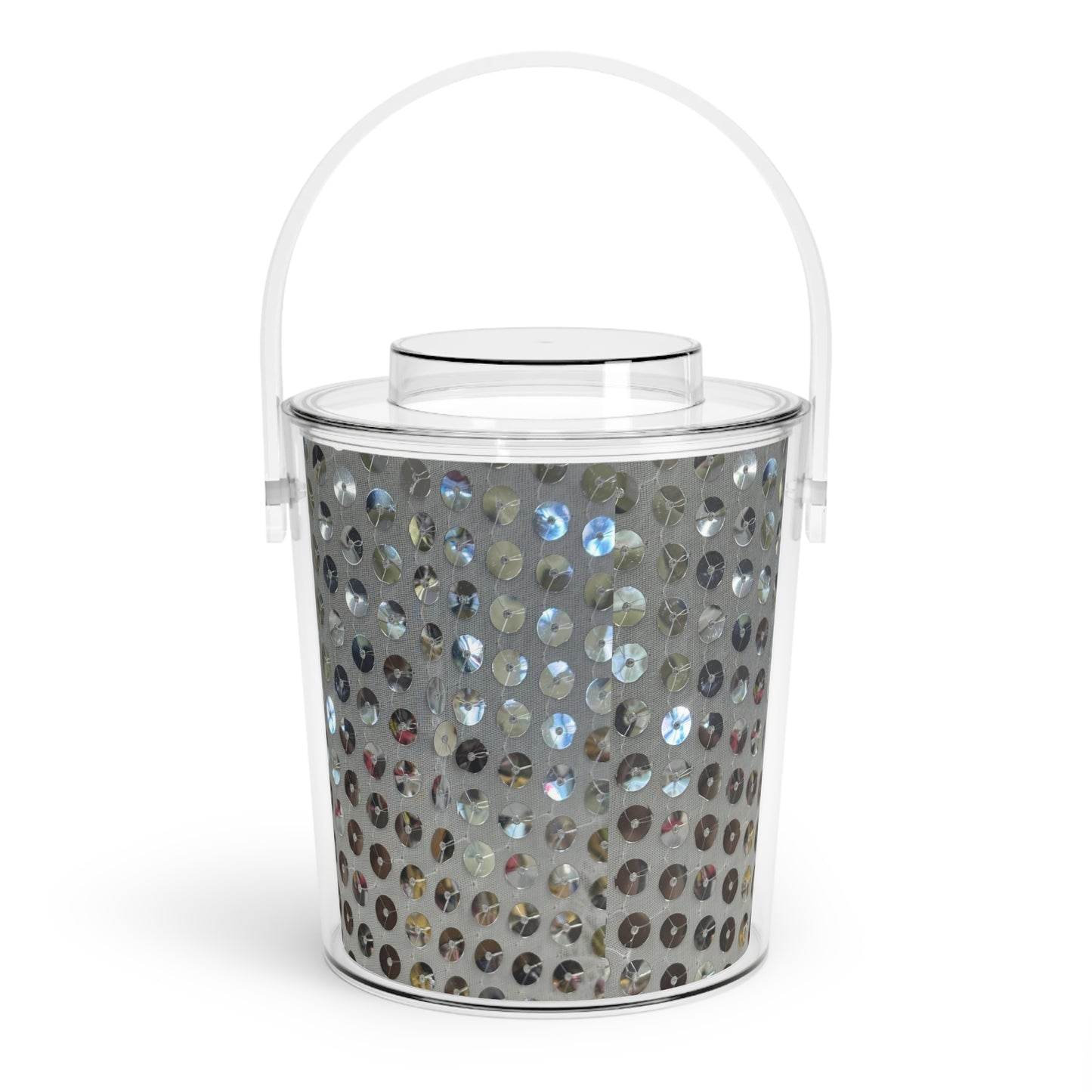 Ice Bucket with Tongs
