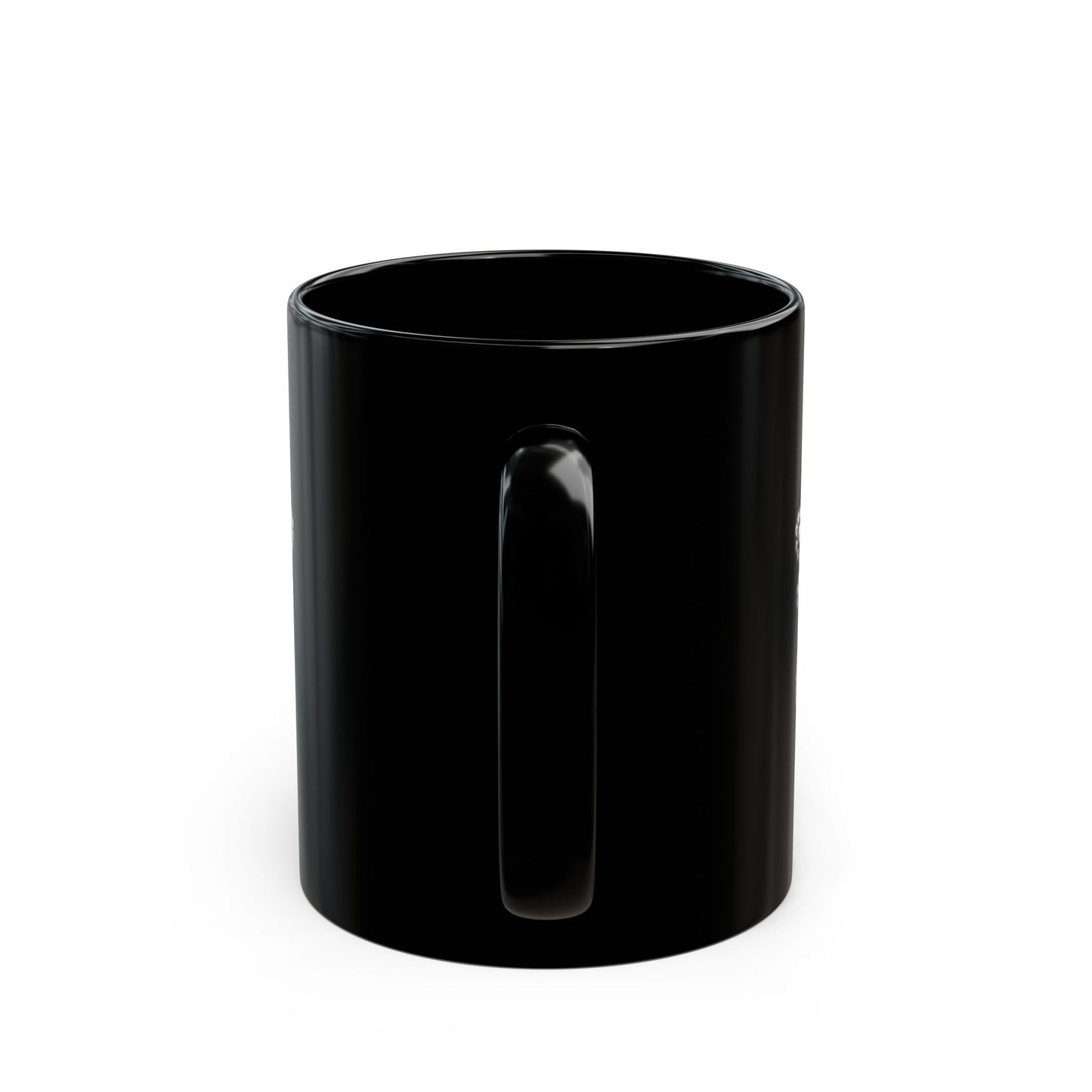 Queen Bee Black Mug - 11oz & 15oz | Elegant Bee Design Coffee Cup