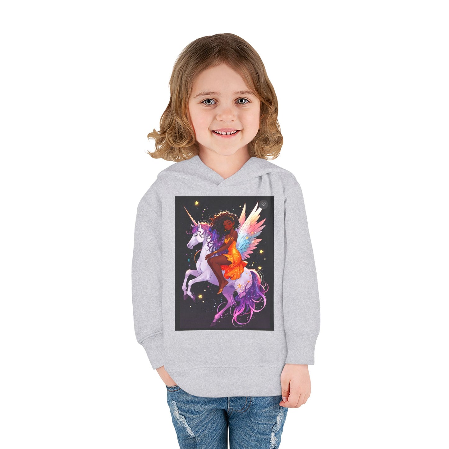 Magical Unicorn Toddler Fleece Hoodie - Cozy Fairy Tale Apparel