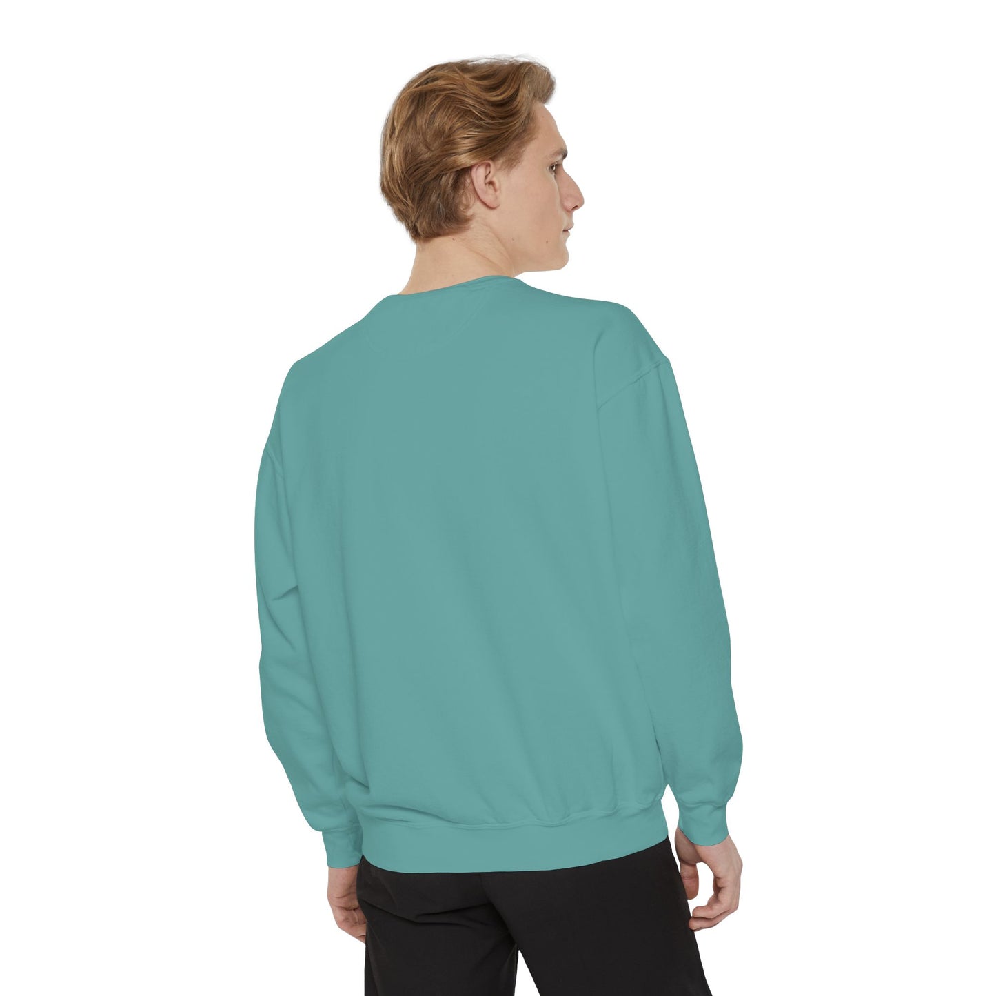 Embrace Sweatshirt - Comfortable Unisex Style Featuring Man and Dog Design