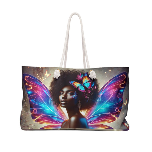 Butterfly Dream Weekender Bag - Colorful Travel Tote for Stylish Getaways
