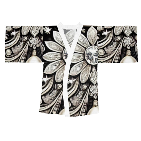 Long Sleeve Kimono Robe (AOP)