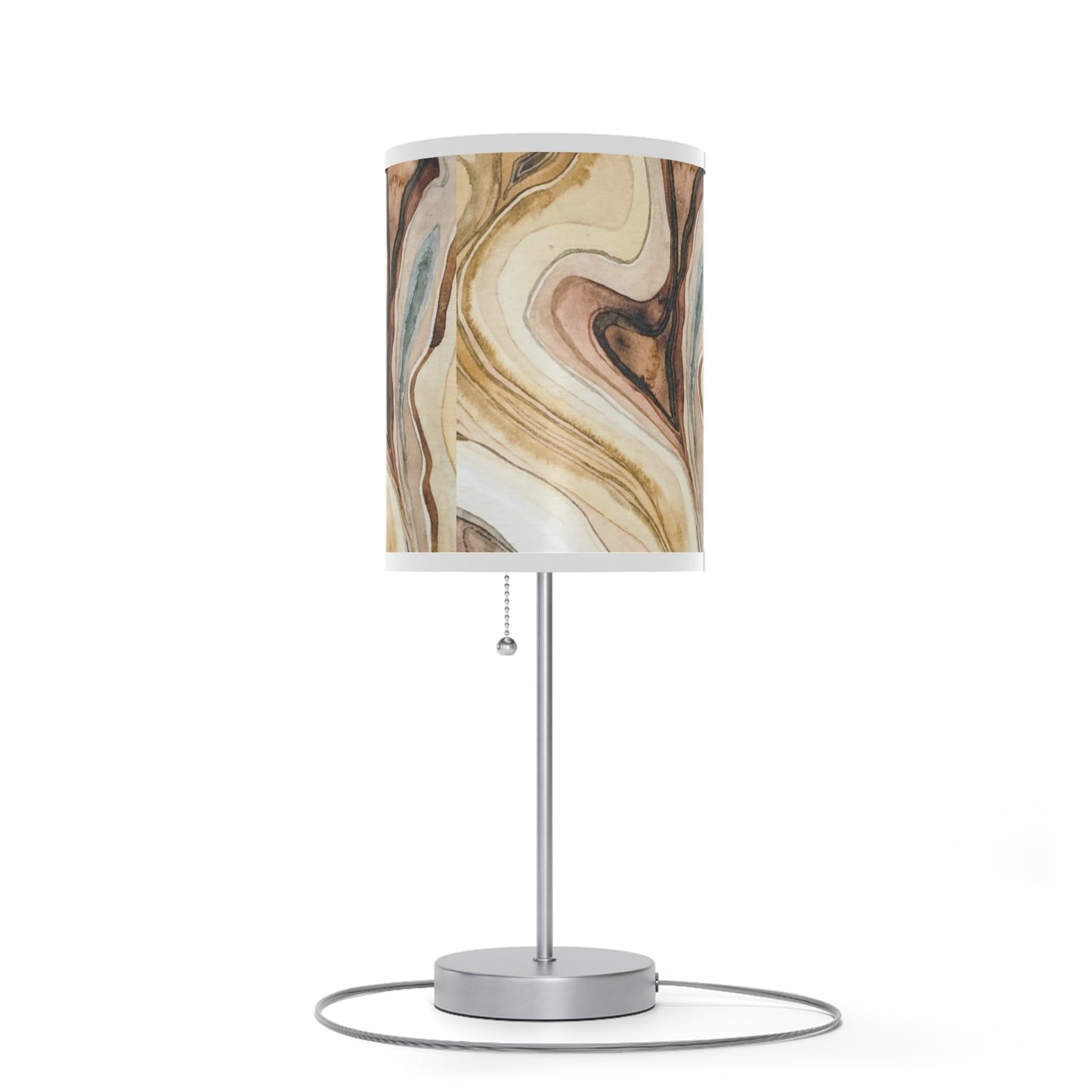 Elegant Marble Table Lamp - Chic Home Décor Accent